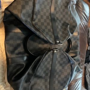 Louis Vuitton Keepall 55 Damier  graphite